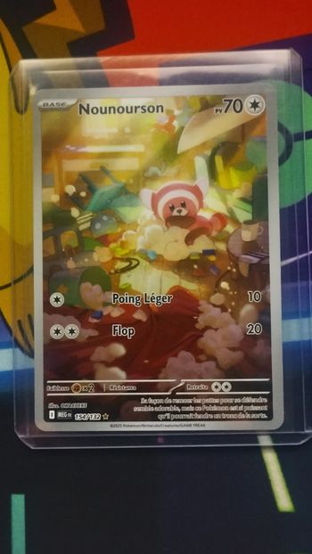 Carte Pokémon nounourson 154/132