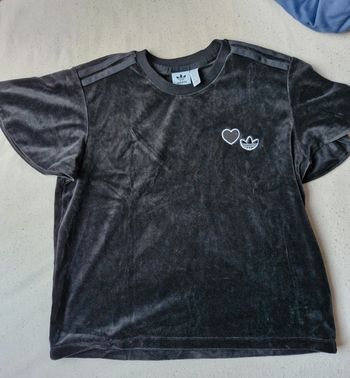 T shirt velour adidas
