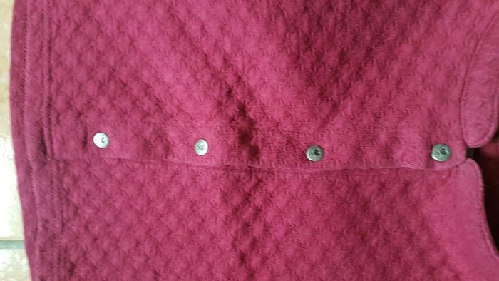 Gilet bébé fille 12 mois rouge Okaïdi - photo numéro 2