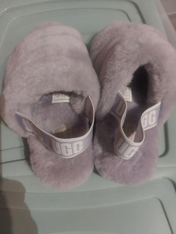 Pantoufle  mauve - photo numéro 3