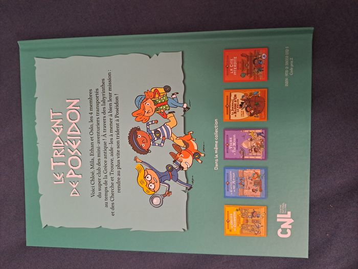 Livre Le Trident de Poséidon NEUF - photo numéro 2