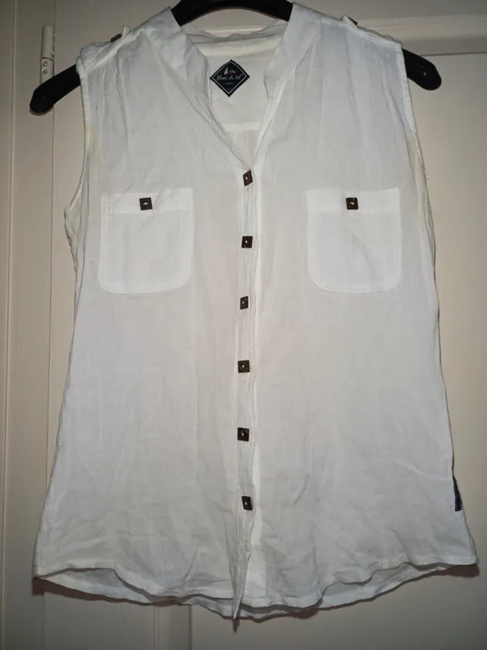 Chemise Blanc clu Nil