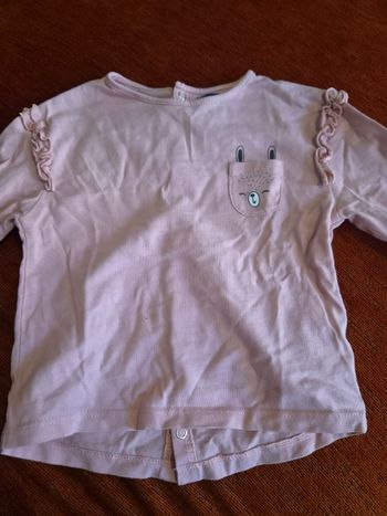 Tee-shirt bébé fille 