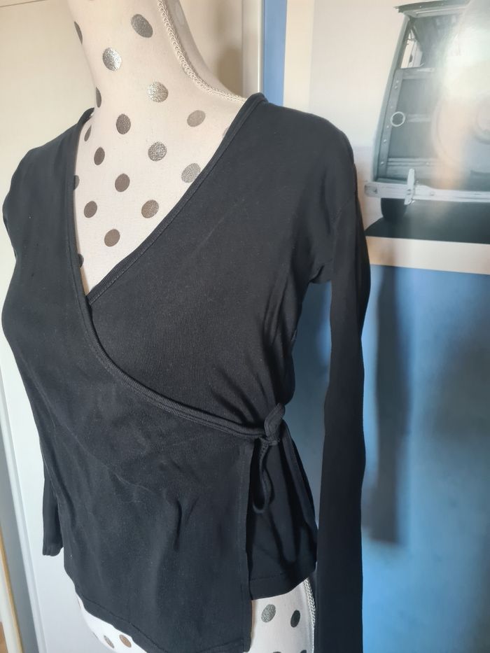 Gilet noir croisé / Taille 1 - photo numéro 2
