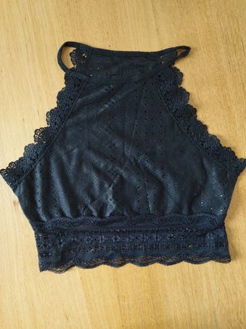 Crop top moulant