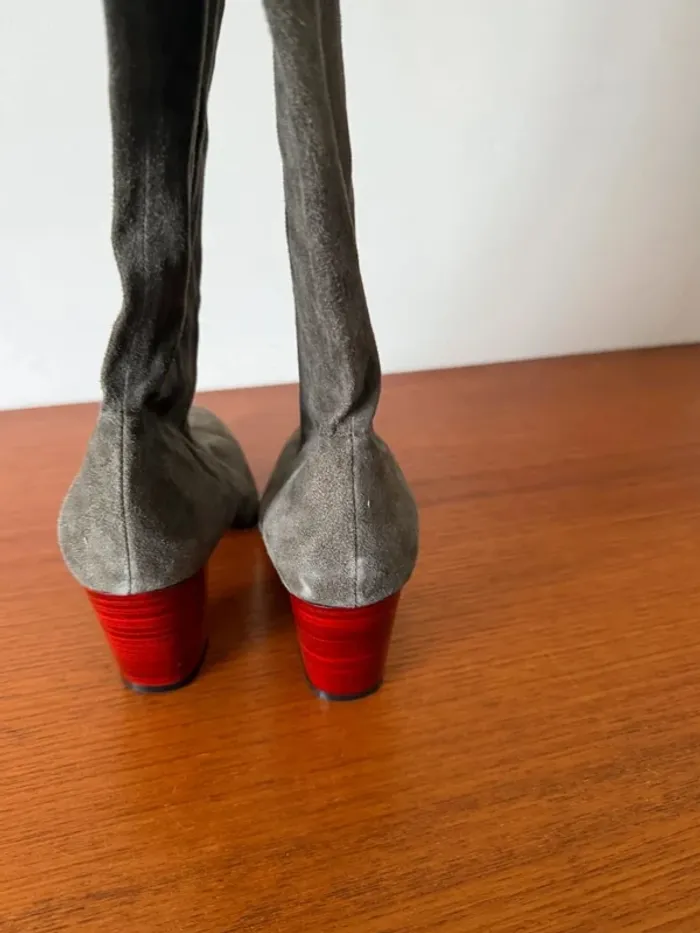 Bottes talons rouge - photo numéro 3