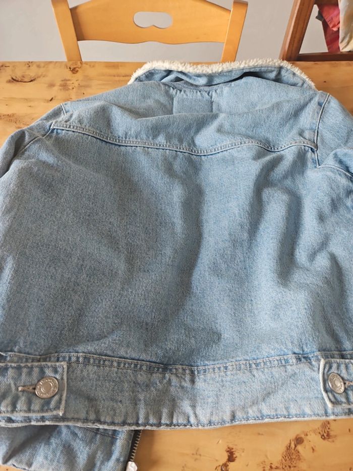 Veste jean doublée - photo numéro 6