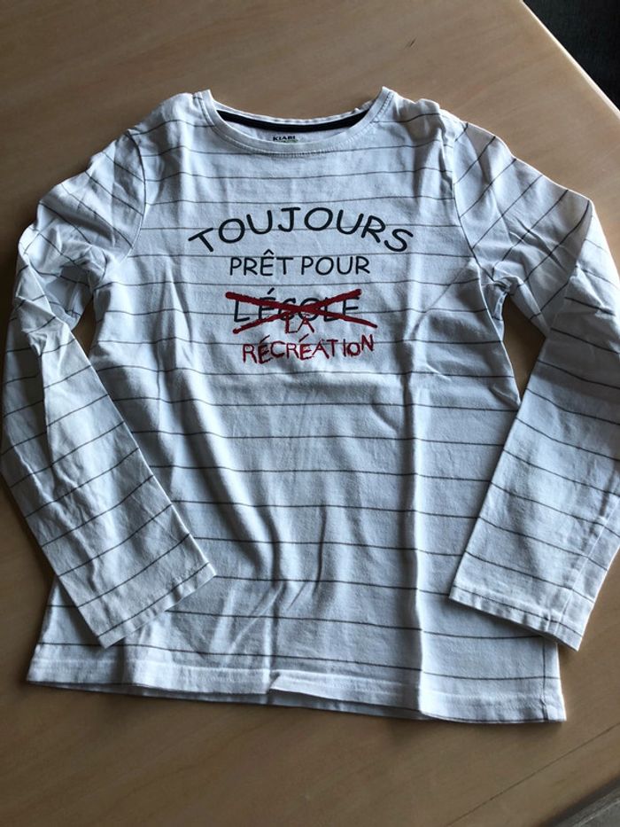 Teeshirt avec inscription