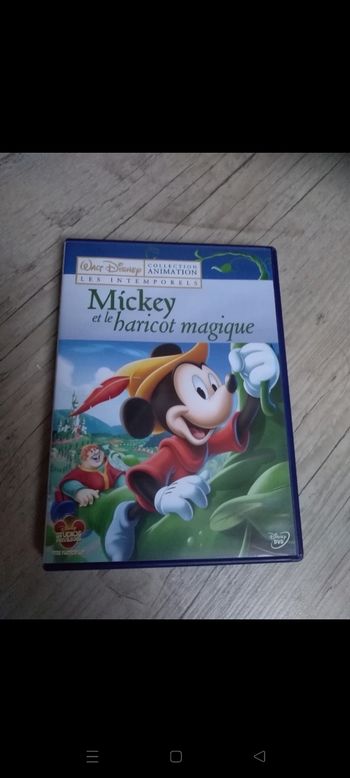 dvd Mickey et le haricot magique