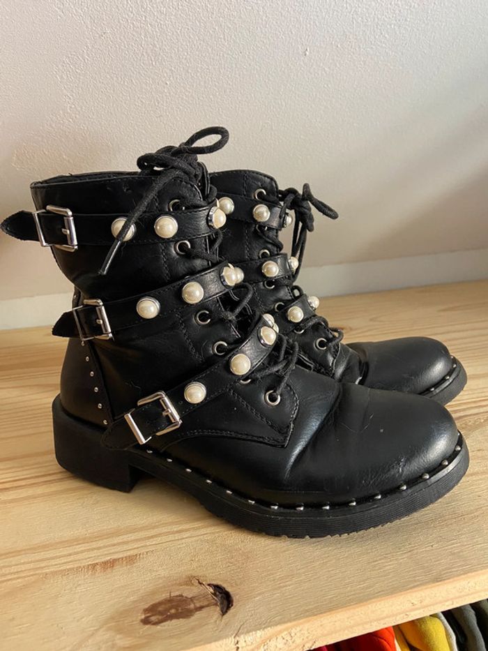Bottines à perles - photo numéro 8
