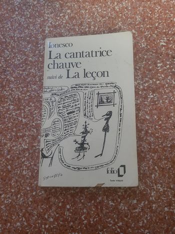 La cantatrice chauve suivi de la leçon