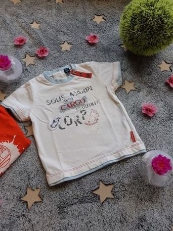 T-shirt terre de marin 12 mois