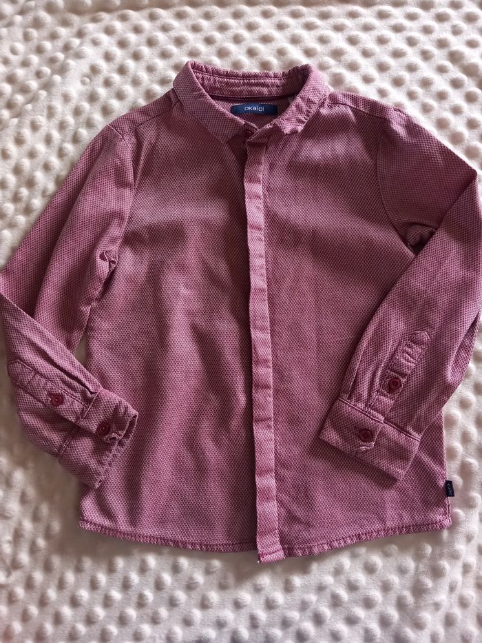 Chemise manches longues okaidi 4 ans