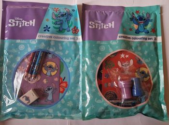 Lot de 2 sets de coloriage Stitch