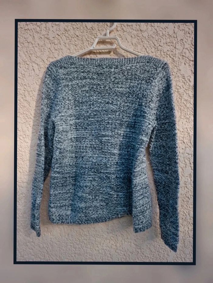 Pull gris - Cache Cache - Taille 2 (M/38) - photo numéro 2
