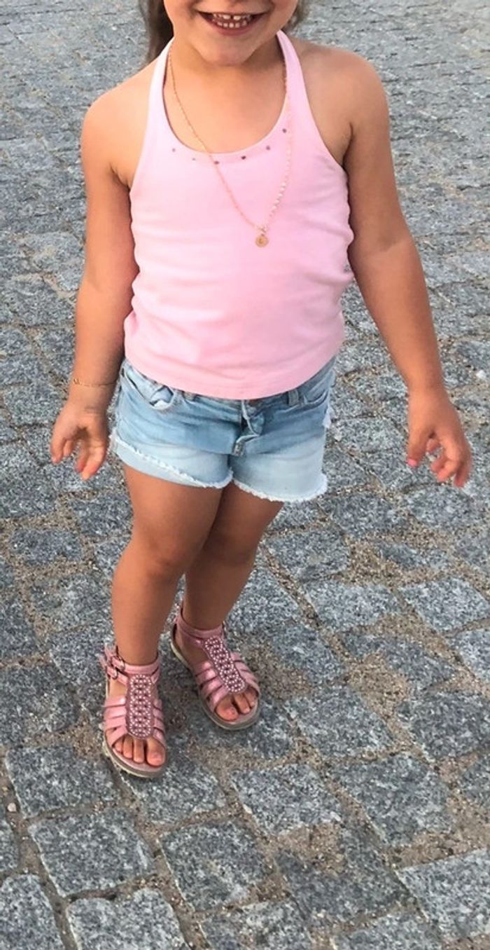 Débardeur 3 ans Vinyl Fraise - photo numéro 3