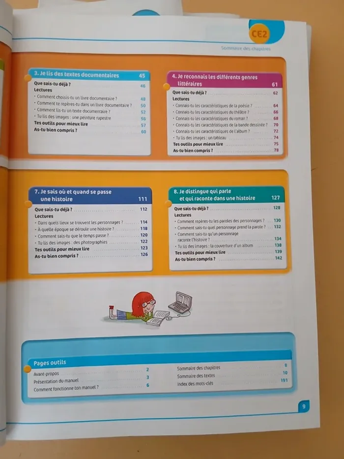 4 livres interlignes lecture ce2 - photo numéro 3