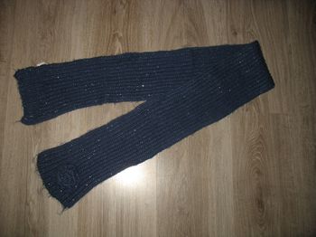 ÉCHARPE BLEUE MARINE FILLE "ORCHESTRA" - 6 / 8 ANS - n°17