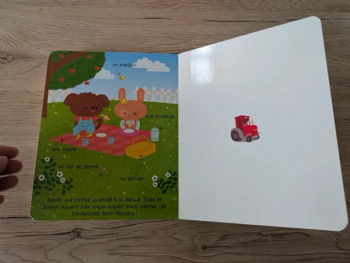 Livre carton jeune enfant La Ferme - photo numéro 17