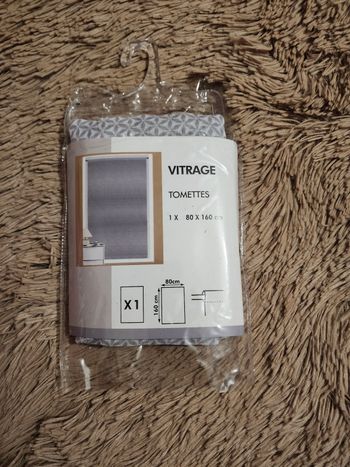 Voilage pour vitrage