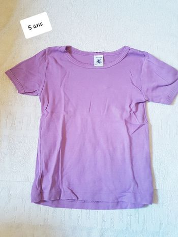 T-shirt petit bateau 5 ans