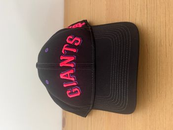 Casquette noire Nike Giants