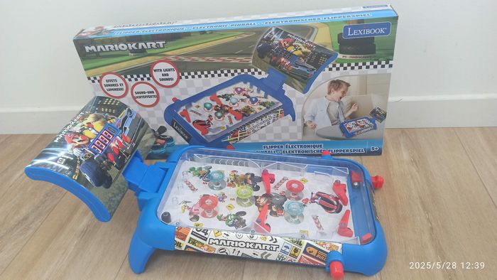 Pinball Flipper mariokart lexibook Noël 2024