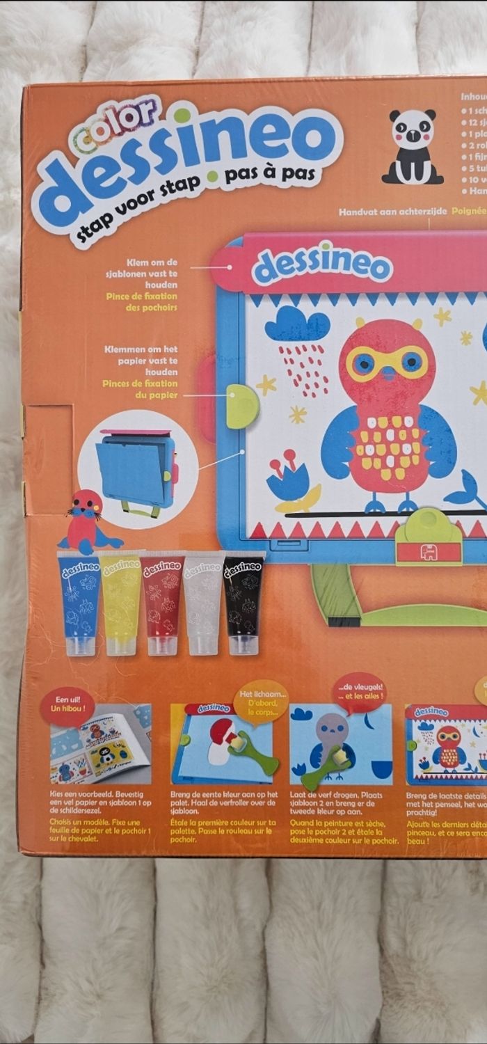 Chevalet de peinture pour apprendre à dessiner et peindre Dessineo Neuf - photo numéro 8