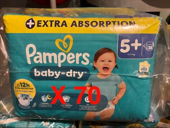 Couches t 5 Pampers 
