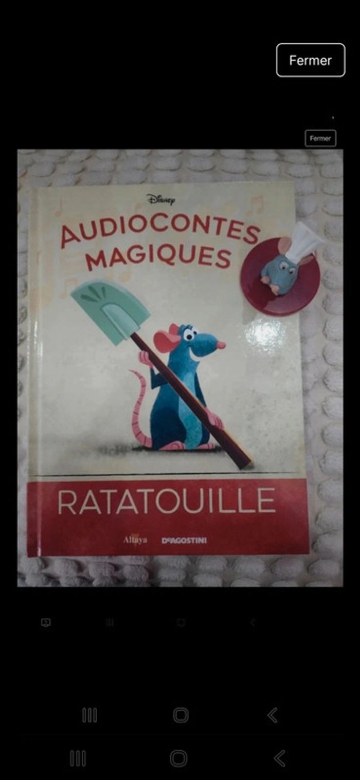 20ēme audioconte altaya deagostini livre&figurine disney audio compte comte magique magic