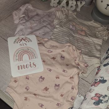 Lot de 3 bodys 3-6 mois primark disney minnie daisy