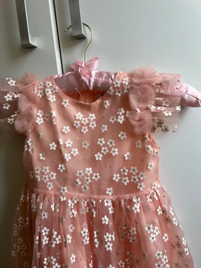 Magnifique robe en tulle rose 🌸🤍5ans Majoral - photo numéro 2