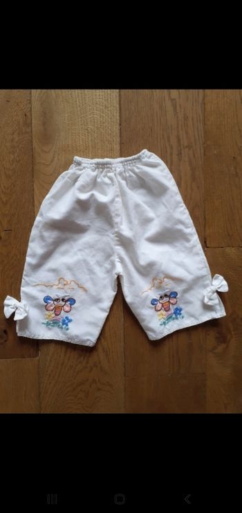 Pantalon blanc 18 mois