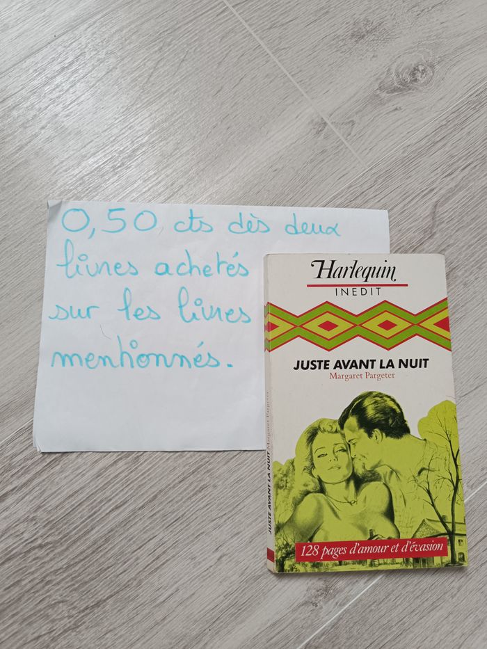 Livre Harlequin inédit