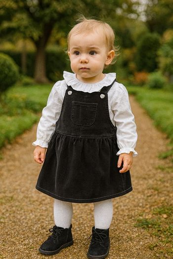 Robe velours débardeur noir TAO