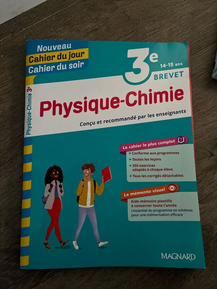 Annales brevet physique chimie