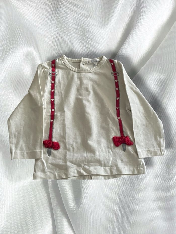 Lot de 6 t‑shirts bébé fille – 18 mois - photo numéro 5