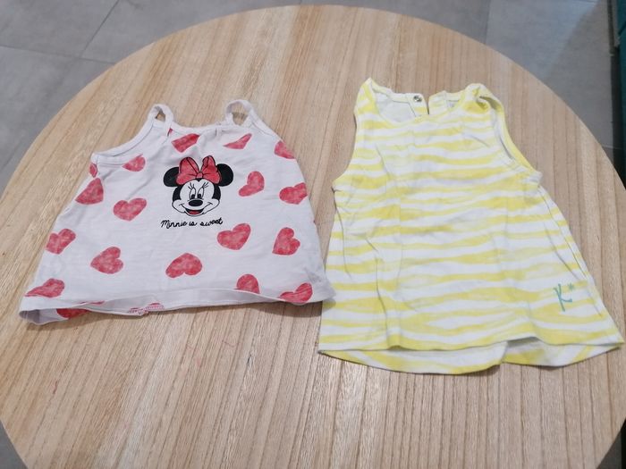 Lot t-shirt 6 mois - photo numéro 7