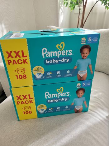 Couche pampers taille 5
