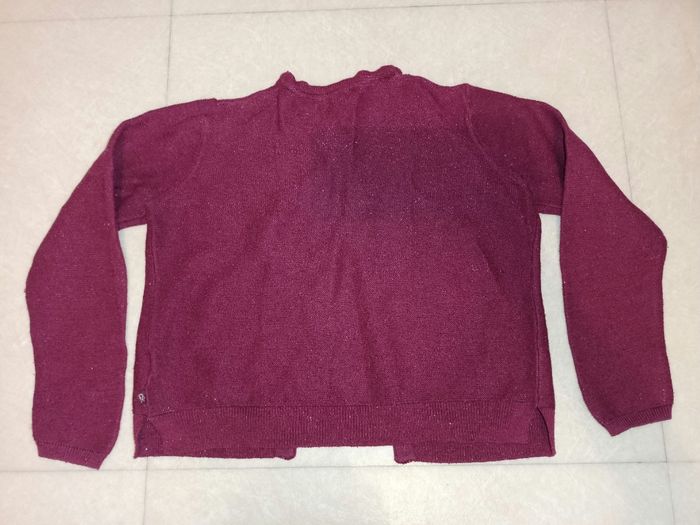 Gilet bordeau - photo numéro 2