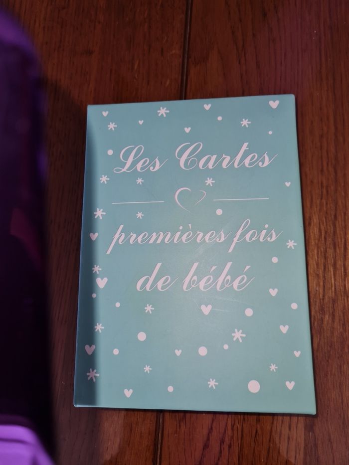 Cartes premières fois de bebe
