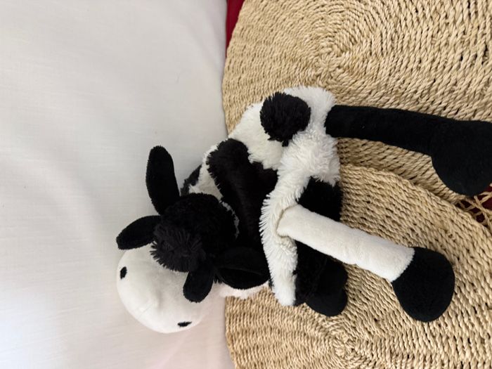 doudou vache range pyjama ou bouillotte etam - photo numéro 2