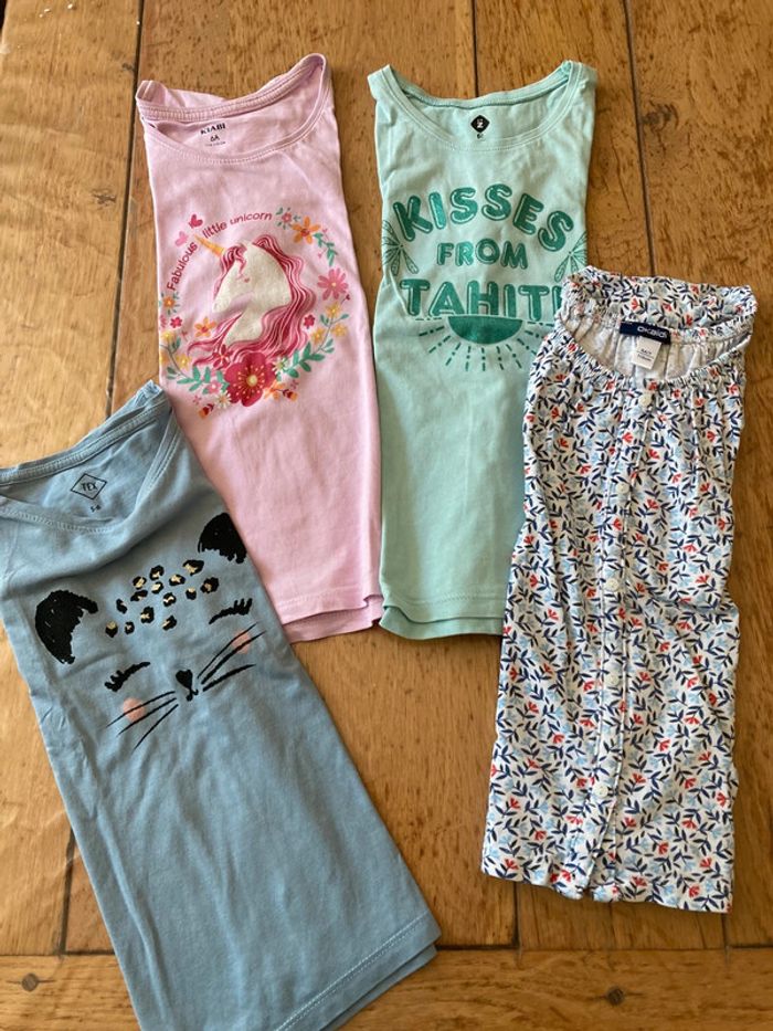 Lot teeshirt manche courte - photo numéro 2