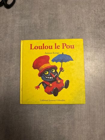 Livre, drôle de petites bêtes, Loulou, le poux