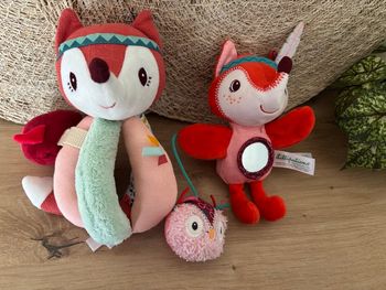 Lot éveil bébé Alice la renarde lilliputiens 