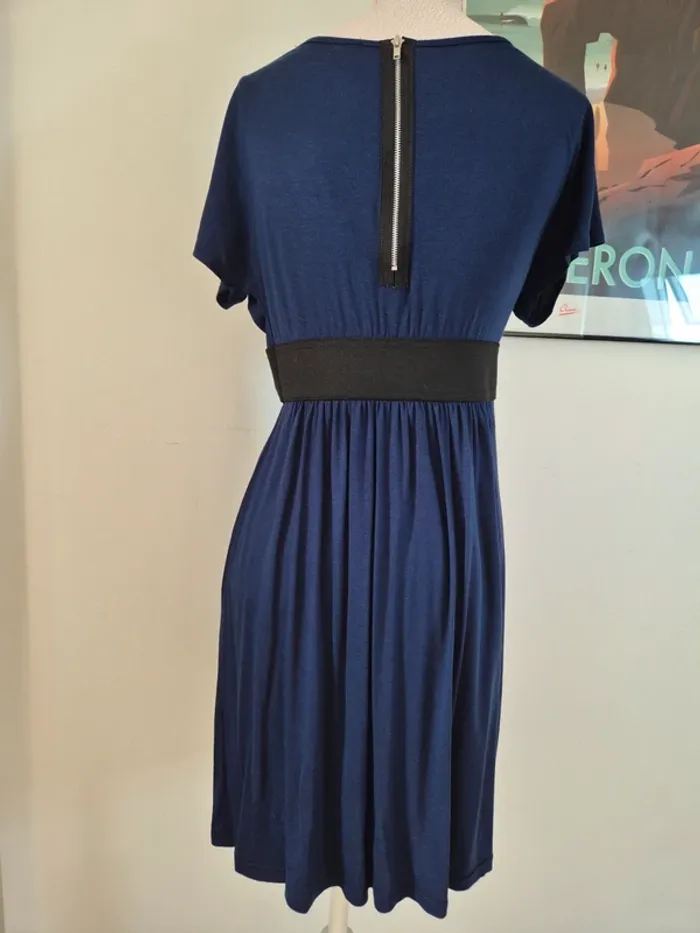 Robe bleue Etam - photo numéro 3