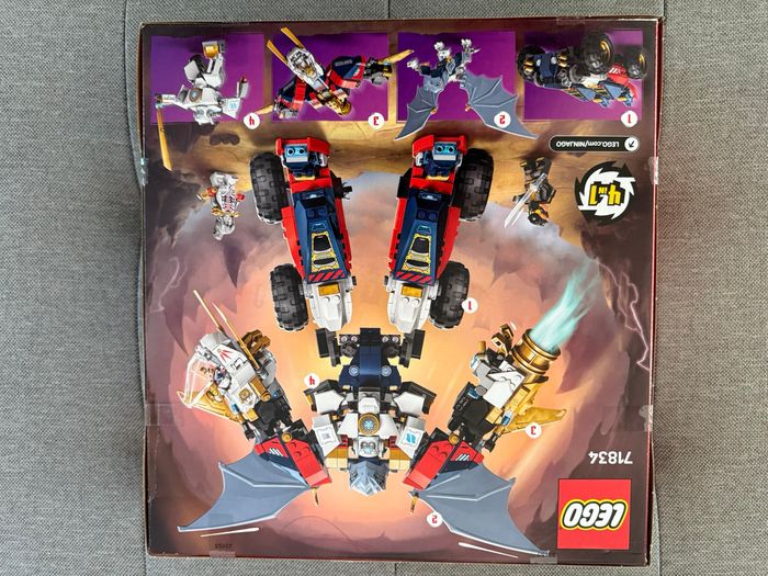 LEGO 71834 Mécha Combiné Ultra de Zane – Ninjago – Neuf, Scellé - photo numéro 2