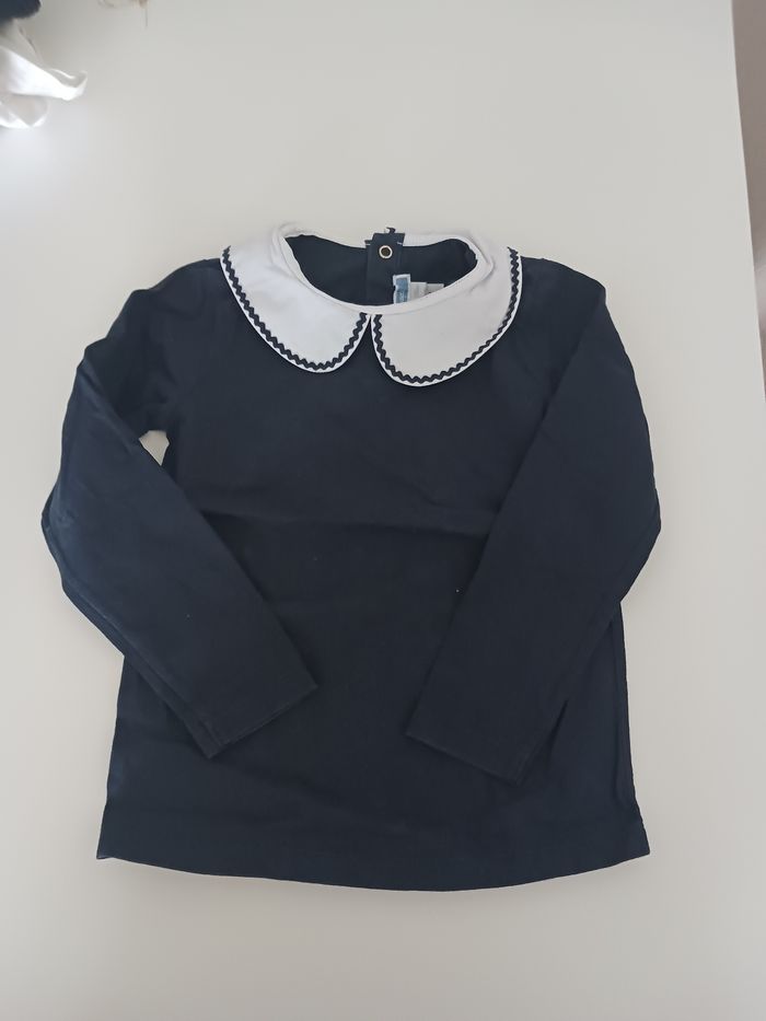 T-shirt à col fille