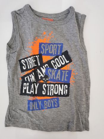 Tee shirt sans manches