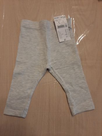 Legging Gris 6 mois Kiabi neuf